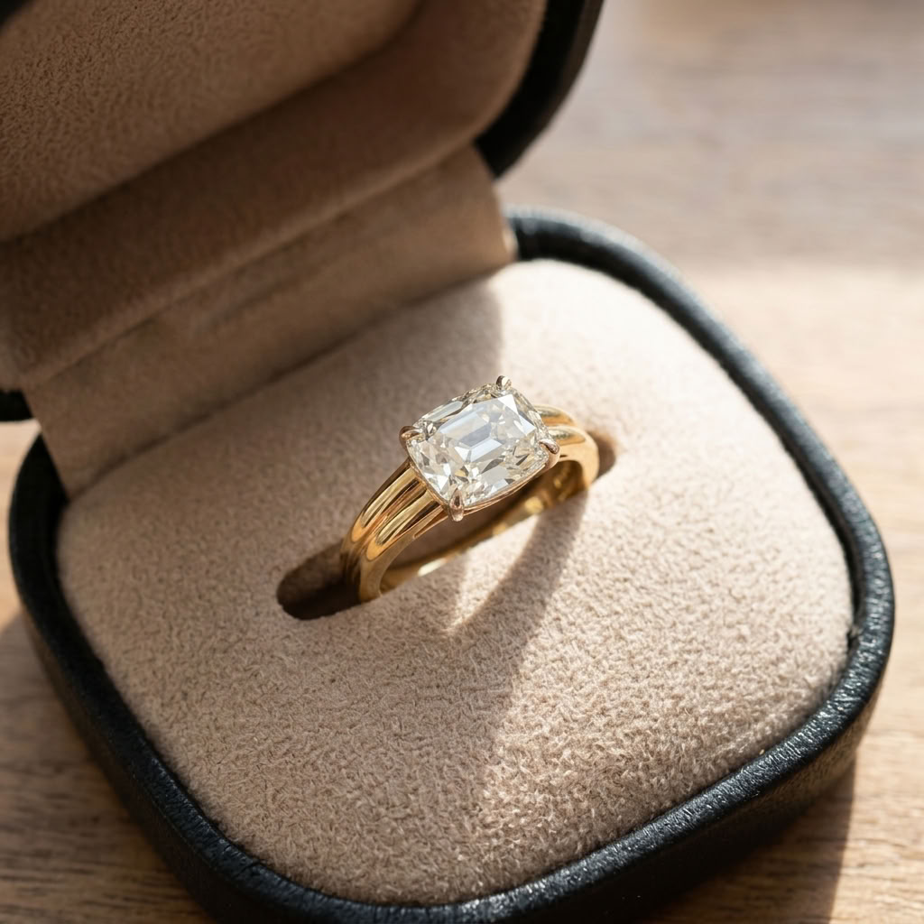 Antique Cushion & Old Mine Cut Engagement Rings: Vintage Character, Made Your Way