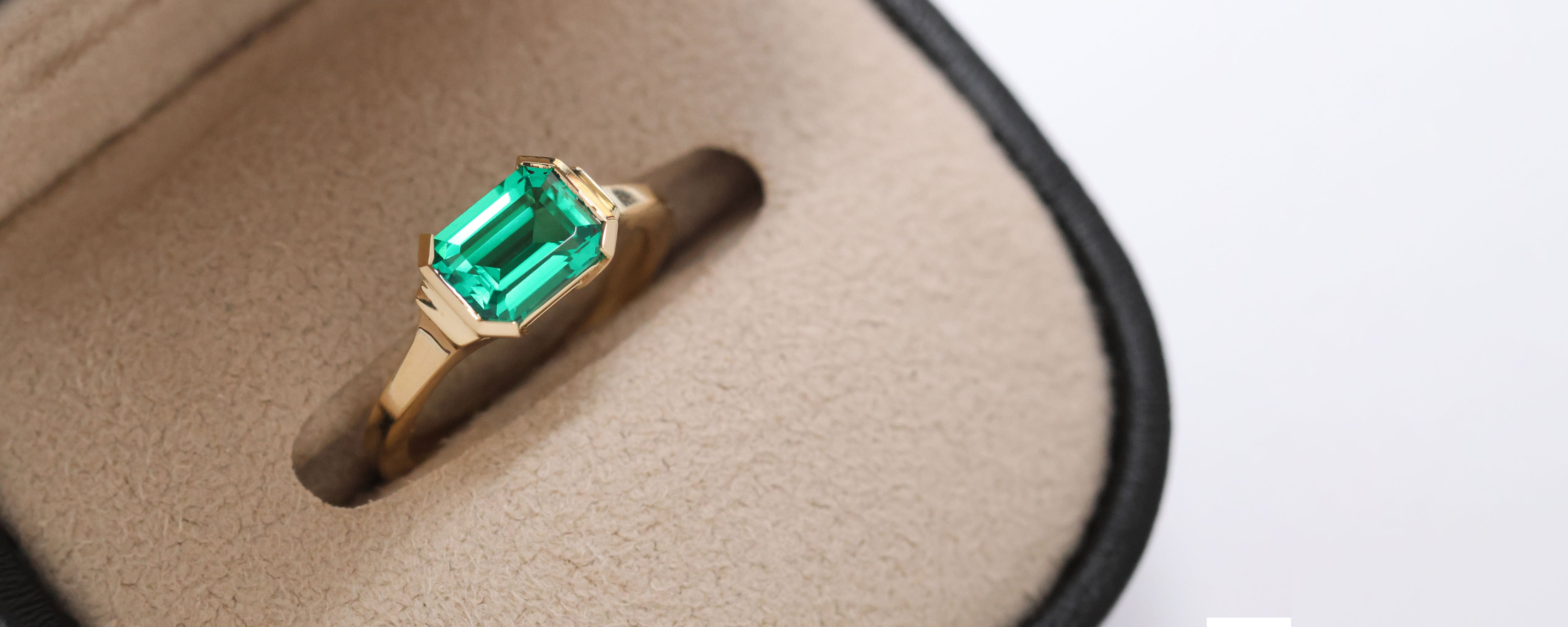 Lab Grown Gemstone Engagement Rings & Jewellery