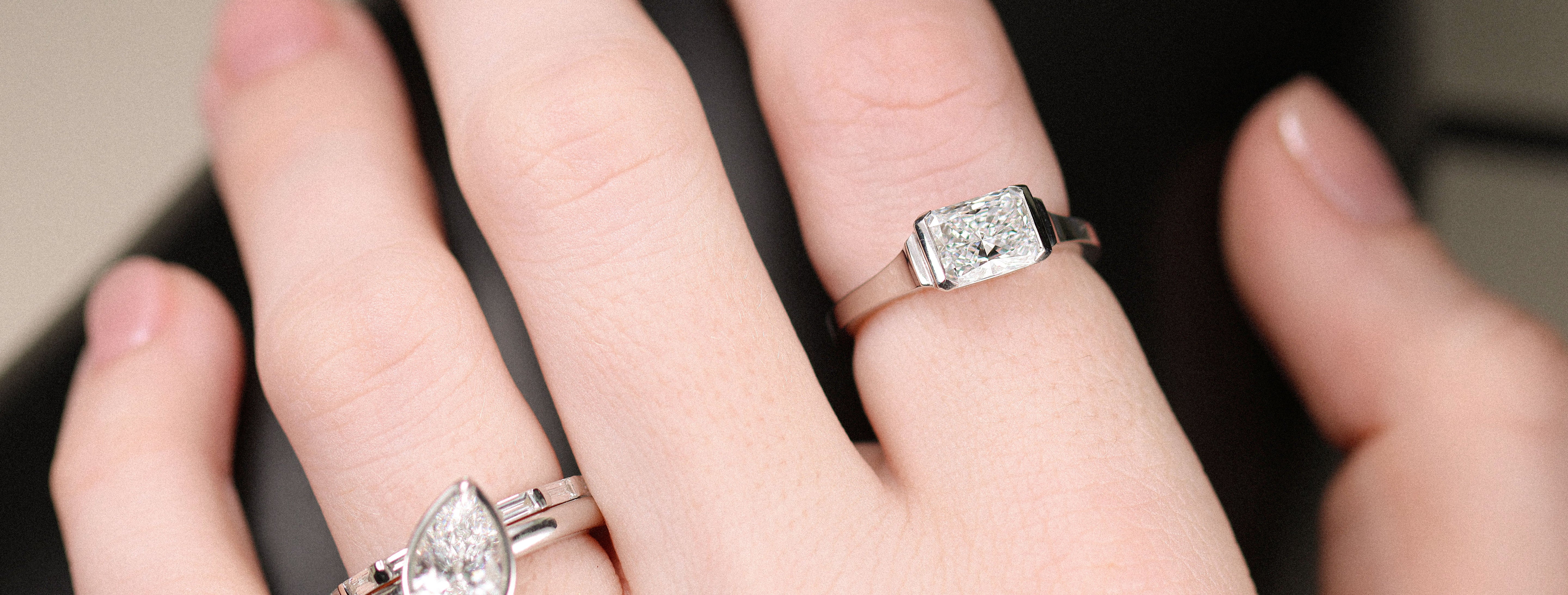 Radiant Cut Engagement Rings