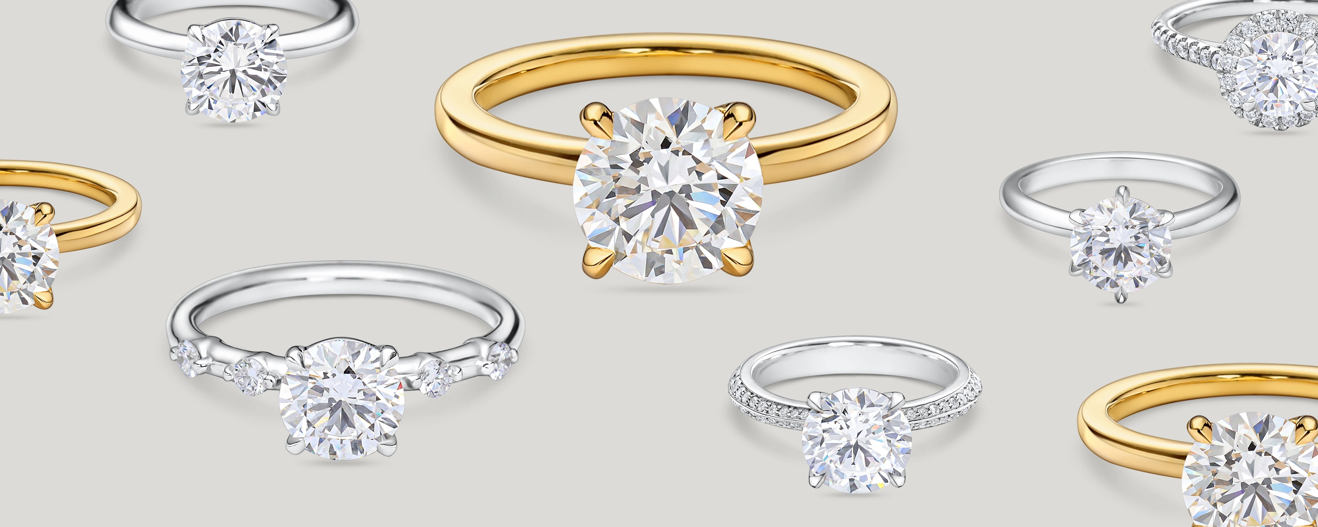 Round Diamond Engagement Rings