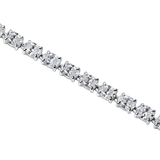 Oval Diamond Tennis Bracelet