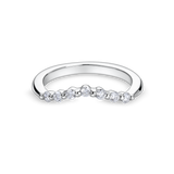Low Profile Round Diamond Shaped Band