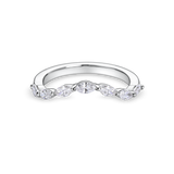 Marquise Diamond Shaped Band