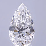 2.06ct Pear Lab Grown Diamond (Colour D, Clarity VVS1, Cut EX, IGI Certified)