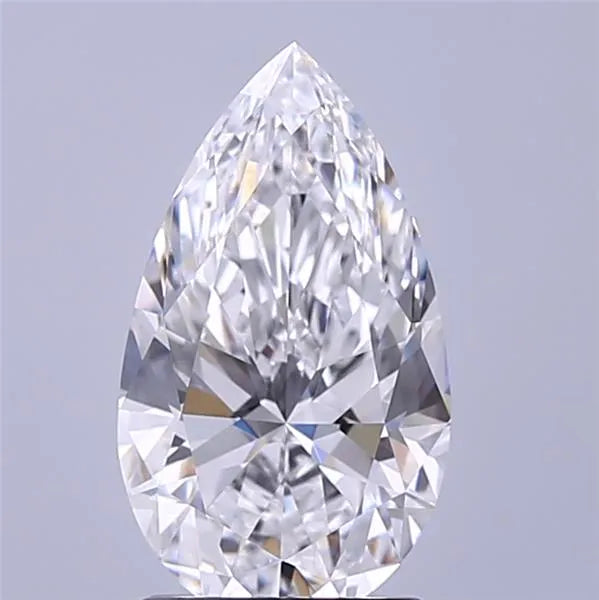 2.06ct Pear Lab Grown Diamond (Colour D, Clarity VVS1, Cut EX, IGI Certified)