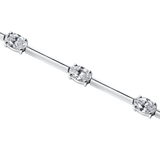 Oval Diamond Bracelet