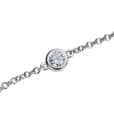 Round Diamond Sprinkle Necklace