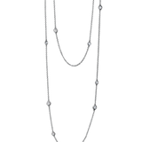 Round Diamond Sprinkle Necklace