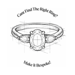 Bespoke Oval Engagement Rings, made in Hatton Garden by Independent Jewellers