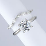 Marquise Diamond Shaped Band