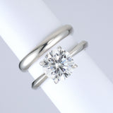 D-Shaped Wedding Band