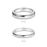 D-Shaped Wedding Band