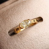 Bespoke Engagement Ring Featuring Yellow Diamond
