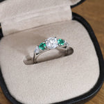 Custom five Stone engagement ring