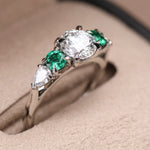 Custom Five Stone Engagement Ring