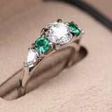 Custom Five Stone Engagement Ring