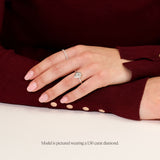 Rubover Pear Cut Diamond
