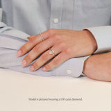 Pear Cut Diamond Solitaire