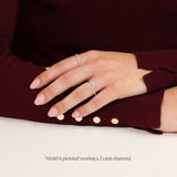 Round Diamond Solitaire