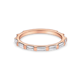 Skinny Baguette Diamond Band