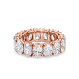 Oval Diamond Eternity Ring