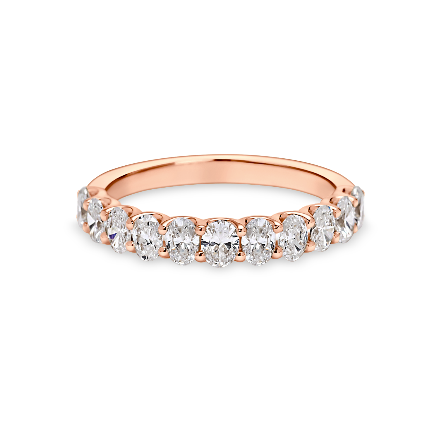 Oval Diamond Band