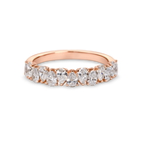 Pear Cut Diamond Band