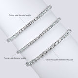 Oval Diamond Tennis Bracelet