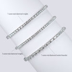 Ready to Ship Lab Grown Tennis Bracelet