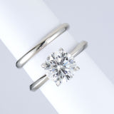 D-Shaped Wedding Band