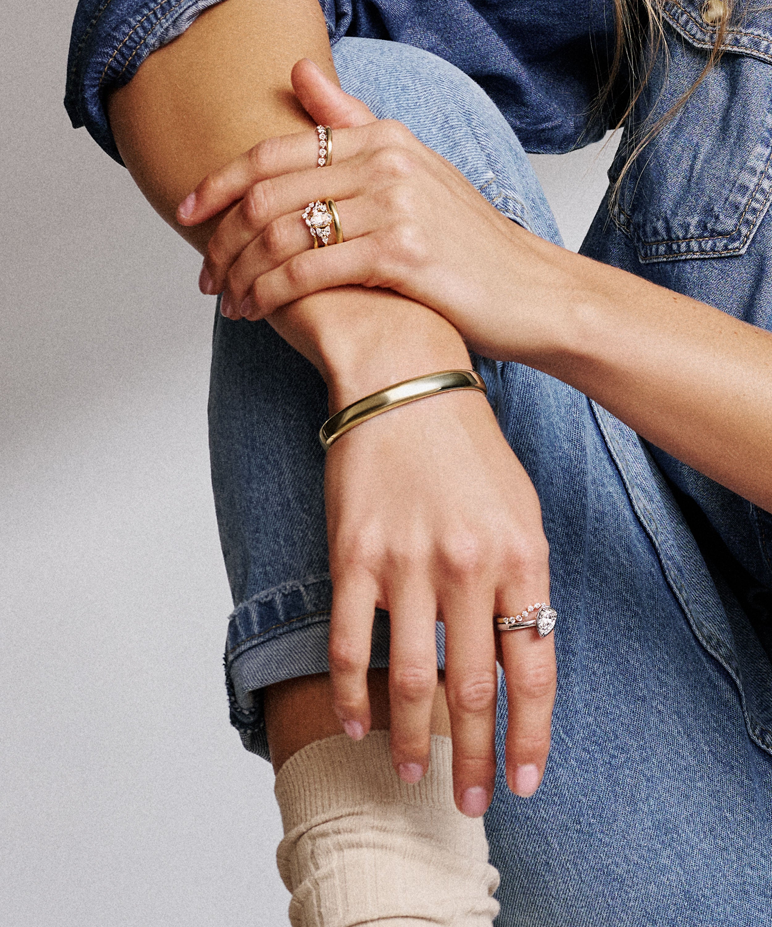 Explore Our Lab Grown Diamond Jewellery & Engagement Rings. including. the chunky gold bracelet