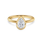 Rubover Pear Cut Diamond