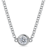 Spectacle Set Five Diamond Necklace