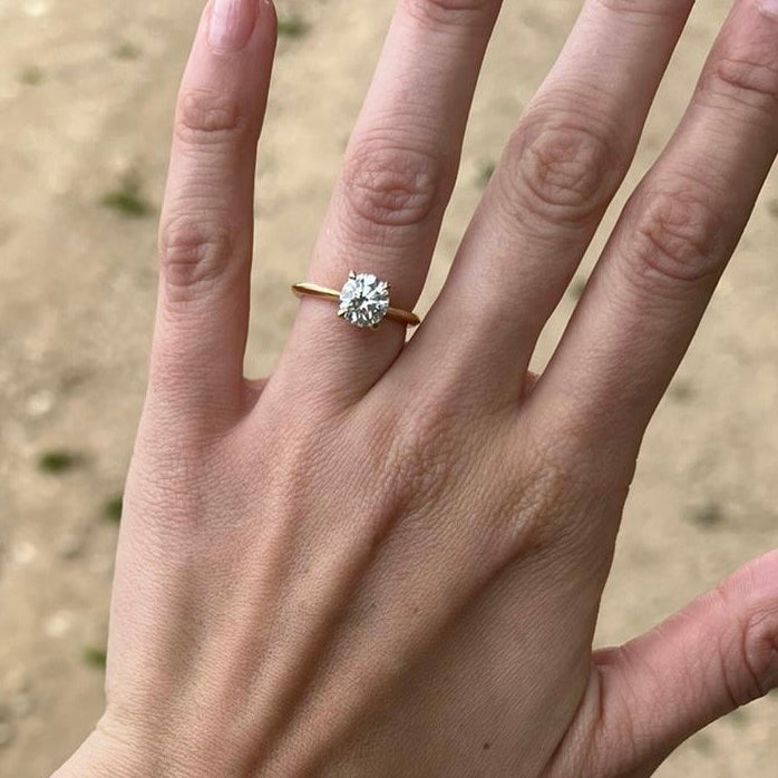 Matt P rate us as one of the best engagement rings uk. we make lab grown diamond engagement rings by hand in london uk. bespoke and customisable!