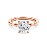 Round Diamond Solitaire