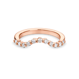 Round Diamond Shaped Band