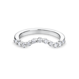 Round Diamond Shaped Band