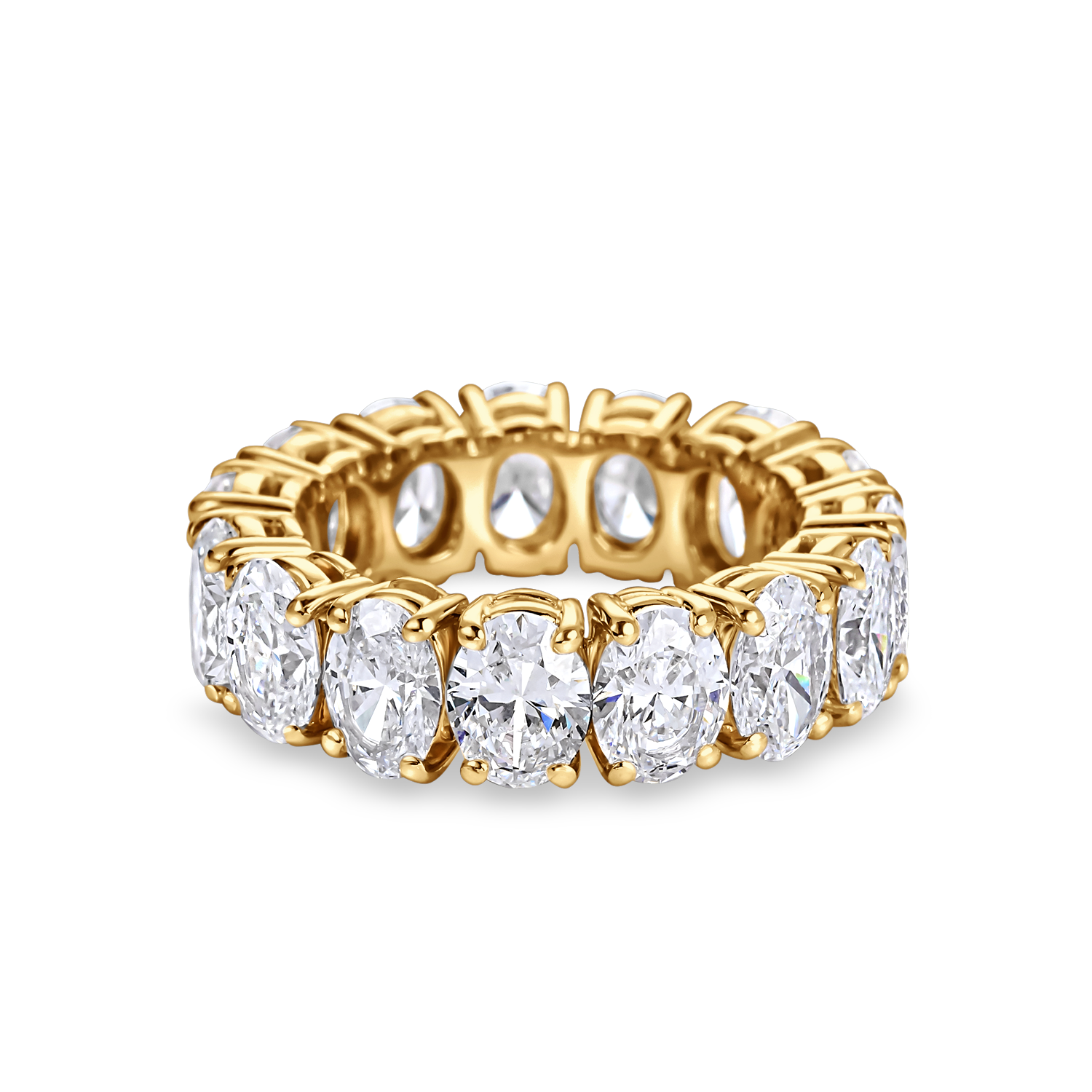 Oval Diamond Eternity Ring