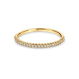 Half Eternity Cut Down Diamond Ring